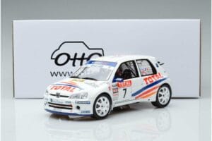 Peugeot 106 Maxi Rally D'Antibes 2000 Otto 1:18 OT947 Resin — Bild 6 von 6
