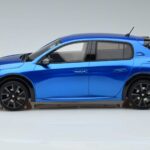 Peugeot 208 GT Line Blau Otto 1:18 OT392 Resin - image 3 of 6