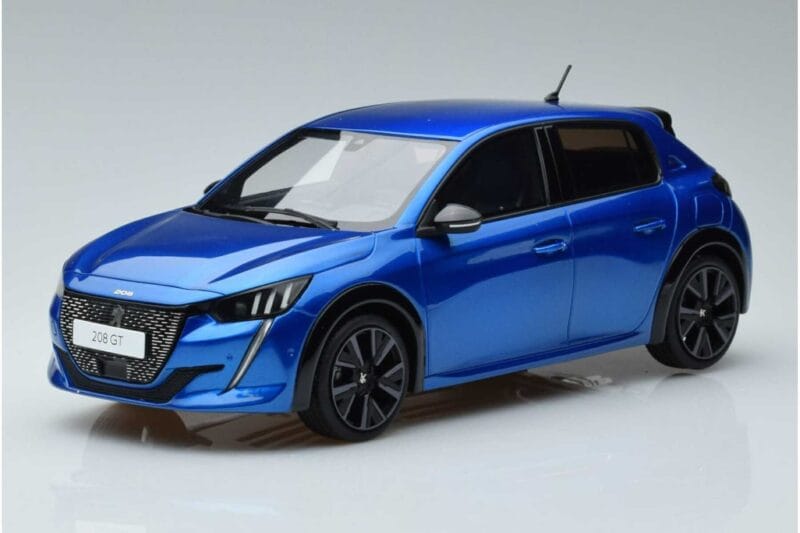 Peugeot 208 GT Line Blau Otto 1:18 OT392 Resin