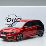 Peugeot 308 T9 GTI Rot Otto 1:18 OT368 Resin - image 6 of 6