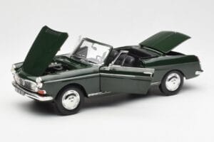 Peugeot 404 Cabriolet Antique Green Limitierte Auflage Norev 1:18 184829 Metall — Bild 2 von 8