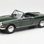Peugeot 404 Cabriolet Antique Green Limitierte Auflage Norev 1:18