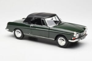 Peugeot 404 Cabriolet Antique Green Limitierte Auflage Norev 1:18 184829 Metall — Bild 6 von 8