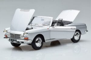 Peugeot 404 Cabriolet Silber Norev 1:18 184835 Metall — Bild 2 von 8