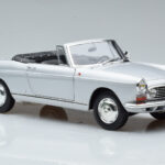 Peugeot 404 Cabriolet Silber Norev 1:18 - image 6 of 8