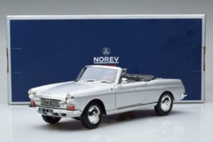 Peugeot 404 Cabriolet Silber Norev 1:18 184835 Metall — Bild 8 von 8