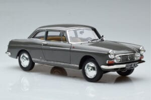 Peugeot 404 Coupe Graphite Grau Norev 1:18 184834 Metall — Bild 5 von 7