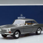 Peugeot 404 Coupe Graphite Grau Norev 1:18 - image 7 of 7