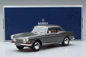 Peugeot 404 Coupe Graphite Grau Norev 1:18 184834 Metall — Bild 7 von 7