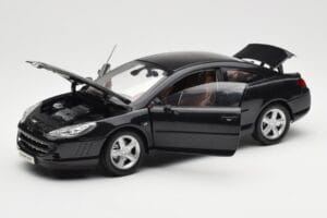 Peugeot 407 Coupé Schwarz Norev 1:18 184752 Metall — Bild 2 von 8