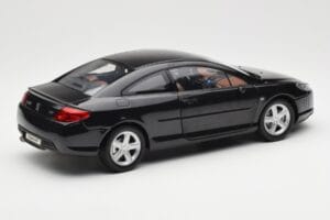 Peugeot 407 Coupé Schwarz Norev 1:18 184752 Metall — Bild 3 von 8