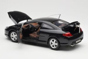 Peugeot 407 Coupé Schwarz Norev 1:18 184752 Metall — Bild 5 von 8