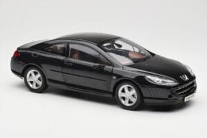 Peugeot 407 Coupé Schwarz Norev 1:18 184752 Metall — Bild 6 von 8