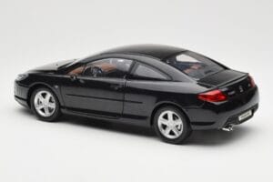 Peugeot 407 Coupé Schwarz Norev 1:18 184752 Metall — Bild 7 von 8