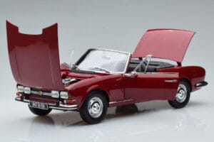 Peugeot 504 Cabriolet Rot Norev 1:18 184818 Metall — Bild 2 von 8