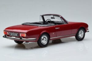 Peugeot 504 Cabriolet Rot Norev 1:18 184818 Metall — Bild 3 von 8