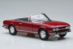 Peugeot 504 Cabriolet Rot Norev 1:18 184818 Metall — Bild 6 von 8