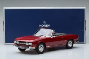 Peugeot 504 Cabriolet Rot Norev 1:18 184818 Metall — Bild 8 von 8