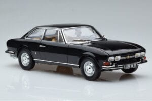 Peugeot 504 Coupe Schwarz Norev 1:18 184816 Metall — Bild 5 von 7