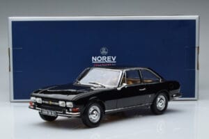 Peugeot 504 Coupe Schwarz Norev 1:18 184816 Metall — Bild 7 von 7