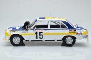 Peugeot 504 Ti #15 B. Consten Rally Morocco 1975 IXO 1:18 18RMC044C Metall — Bild 3 von 6