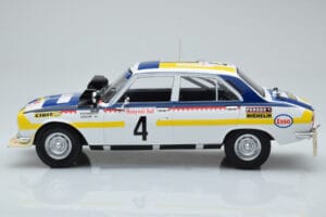 Peugeot 504 Ti #4 T. Makinen / H. Liddon Rally Morocco 1975 IXO 1:18 18RMC044B Metall — Bild 3 von 6