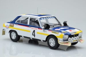 Peugeot 504 Ti #4 T. Makinen / H. Liddon Rally Morocco 1975 IXO 1:18 18RMC044B Metall — Bild 4 von 6