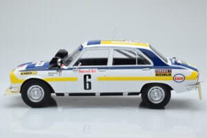 Peugeot 504 Ti #6 H. Mikkola / A. Hertz Rally Morocco 1975 IXO 1:18 18RMC044A Metall — Bild 3 von 6