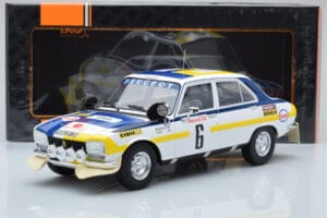 Peugeot 504 Ti #6 H. Mikkola / A. Hertz Rally Morocco 1975 IXO 1:18 18RMC044A Metall — Bild 6 von 6
