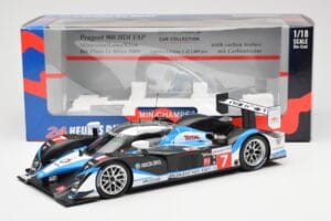Peugeot 908 HDI FAP LMP1 #7 N. Minassian / P. Lamy / C. Klien 6th Place 24 Hours of Le Mans 2009 Minichamps 1:18 150091207 Me — Bild 6 von 6