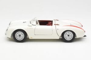 Porsche 550 Spyder 70 Jahre Edition Weiß Schuco 1:18 450033300 Metall — Bild 4 von 8