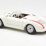 Porsche 550 Spyder 70 Jahre Edition Weiß Schuco 1:18 - image 7 of 8