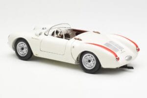Porsche 550 Spyder 70 Jahre Edition Weiß Schuco 1:18 450033300 Metall — Bild 7 von 8