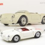 Porsche 550 Spyder 70 Jahre Edition Weiß Schuco 1:18 - image 8 of 8