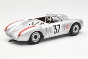 Porsche 550 RS Spyder #37 H. Polensky / R. von Frankenberg 24 Hours of Le Mans 1955 Schuco 1:18 450033400 Metall — Bild 3 von 8