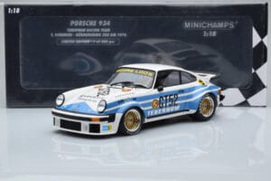 Porsche 911 934 Tebernum Racing Team #52 T. Schenken Nurburgring 300km 1976 Minichamps 1:18 155766452 Metall — Bild 6 von 6