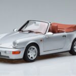Porsche 911 964 Carrera 2 Cabriolet Silber Norev 1:18 187330 Metall