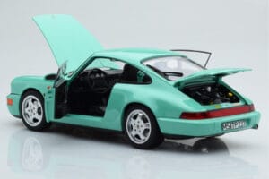 Porsche 911 964 Carrera 2 Mint Grün Norev 1:18 187327 Metall — Bild 3 von 8