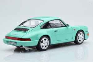 Porsche 911 964 Carrera 2 Mint Grün Norev 1:18 187327 Metall — Bild 4 von 8