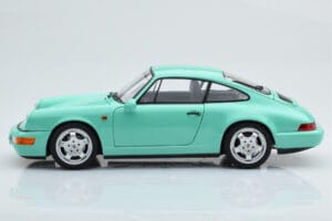 Porsche 911 964 Carrera 2 Mint Grün Norev 1:18 187327 Metall — Bild 5 von 8
