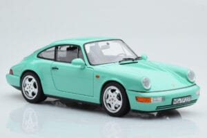 Porsche 911 964 Carrera 2 Mint Grün Norev 1:18 187327 Metall — Bild 6 von 8