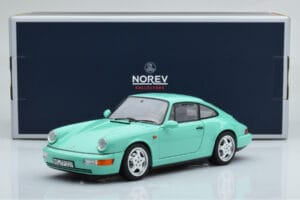 Porsche 911 964 Carrera 2 Mint Grün Norev 1:18 187327 Metall — Bild 8 von 8