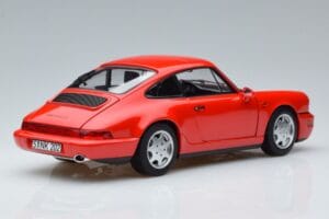 Porsche 911 964 Carrera 2 Rot Norev 1:18 187320 Metall — Bild 3 von 7