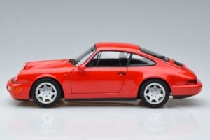 Porsche 911 964 Carrera 2 Rot Norev 1:18 187320 Metall — Bild 4 von 7