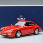 Porsche 911 964 Carrera 2 Rot Norev 1:18 187320 Metall - image 7 of 7