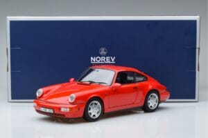 Porsche 911 964 Carrera 2 Rot Norev 1:18 187320 Metall — Bild 7 von 7