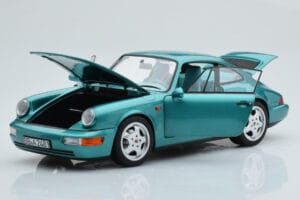 Porsche 911 964 Carrera 2 Wimbledon Grün Norev 1:18 187329 Metall — Bild 2 von 8