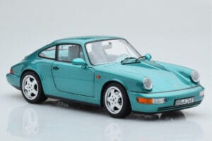 Porsche 911 964 Carrera 2 Wimbledon Grün Norev 1:18 187329 Metall — Bild 6 von 8
