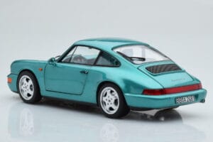 Porsche 911 964 Carrera 2 Wimbledon Grün Norev 1:18 187329 Metall — Bild 7 von 8