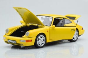 Porsche 911 964 Carrera 2 Gelb Norev 1:18 187328 Metall — Bild 2 von 8